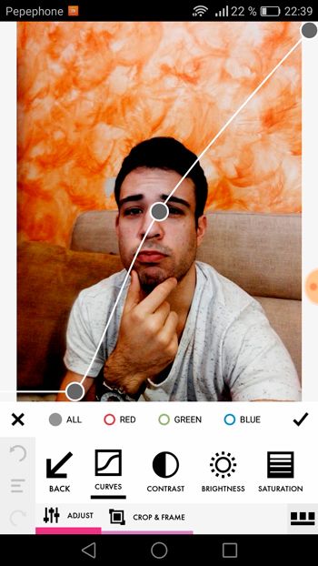 Aplicación de color para Instagram Stories